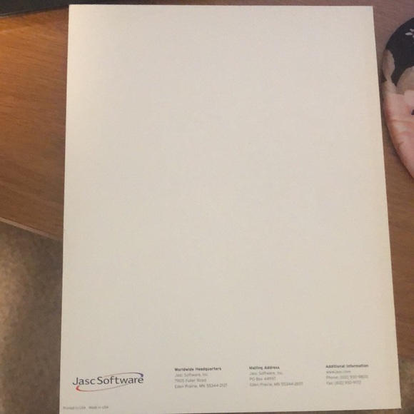 Jasc Paint Shop Pro & Animation Shop Version 6 Users Guides - Picture 6 of 7